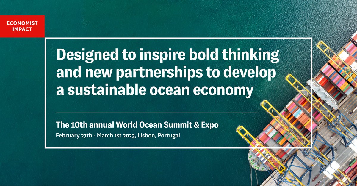 NIVAInc's tweet photo. Under the pillars of #ClimateChange, #BiodiversityLoss, and #pollution, this year’s World #OceanSummit and Expo aims to inspire #ocean solutions and enable a thriving and #sustainable #OceanEconomy #blueeconomy 

The NIVA team is very excited to be here. Come visit our booth! https://t.co/CqO7PlGSHl