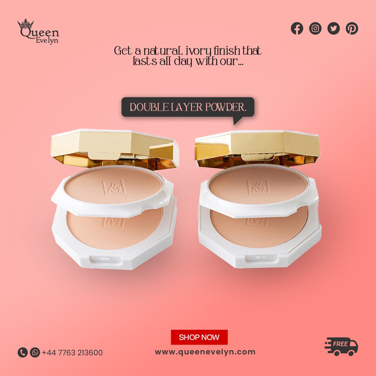 QueenEvelynMode's tweet image. Lock in Your Look: Keep Your Makeup Flawless All Day with our Setting Powder for Women

Product Link: queenevelyn.com/products/tlm-d…
.

#MakeupSettingPowder #FlawlessMakeup #LockInYourLook #LongLastingMakeup #BeautyEssentials #MakeupMustHaves #GlowingSkin #BeautyRoutine #MakeupTips