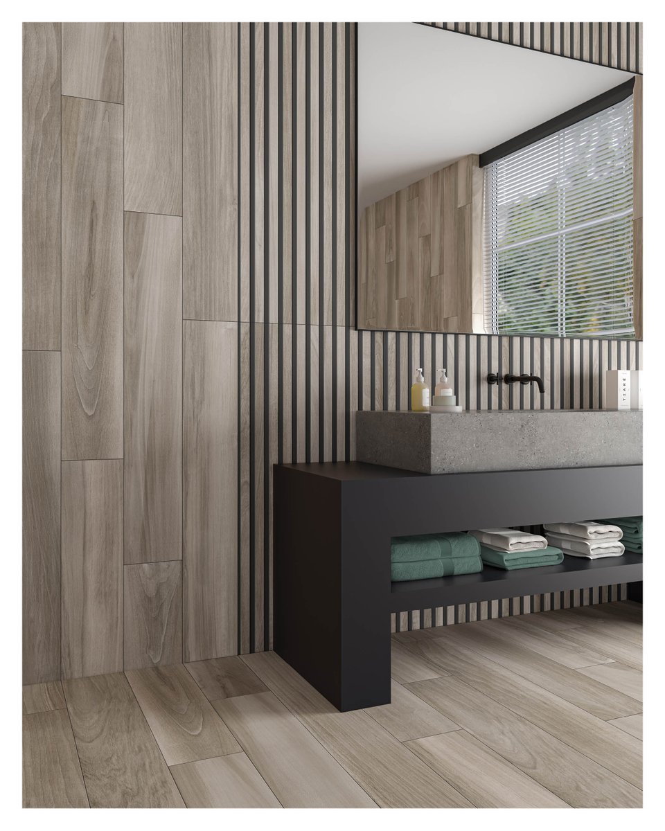 ecoceramictiles's tweet photo. ╭𝐍𝐨𝐫𝐰𝐚𝐲 is a new porcelain tile collection with a design inspired by Oriental thuja wood: a type of conifer found in Canada, normally used for ornamental purposes. With its relief, conceived to simulate overlapping wood strips.
#Novelties #Ecoceramic #Evolving https://t.co/QXdcxHiQBu