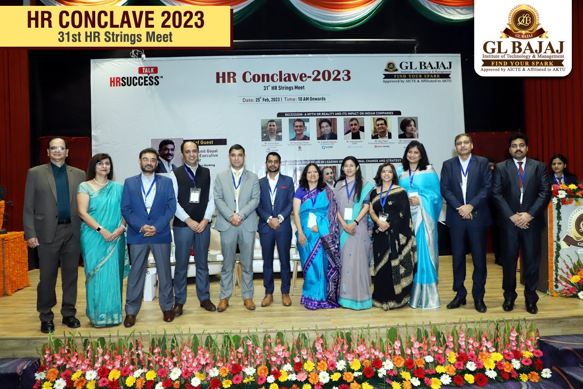 glbajaj's tweet photo. An HR Conclave 2023 (31st HR Strings Meet) was organized at #GLBajaj, Greater Noida on 25th February from 10 A.M onwards. Around 200 HR and academicians from various institutes of Delhi NCR participated in the Conclave.
#HRConclave #conclave2023 #industry #roleofHR #strategy https://t.co/ROqKmXzWEO