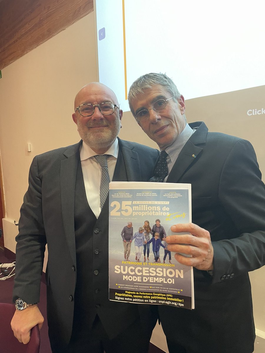 DemersonUNPI's tweet photo. 👉"Viager et nue-propriété pour vivre mieux et anticiper sa transmission"
👉Les adhérents auvergnats ont apprécié la présentation de @GillesDemouron Directeur du Département Notaires chez @costesviager .
👉Beaucoup de réponses aux interrogations et un intérêt certain.
A suivre. https://t.co/Q8PdkTYM6p