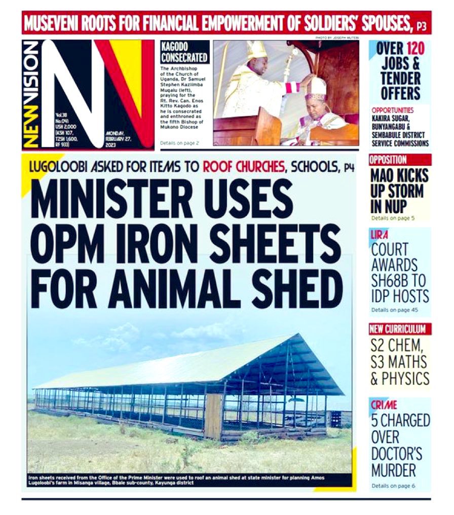 dfkm1970's tweet photo. He sat down and weighed up the matter at hand. After careful consideration, he concluded that his animals needed the iron sheets more than the people of Karamoja. His ANIMALS are more deserving than the PEOPLE of Karamoja! https://t.co/Fu4O8Rmrjz