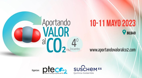 Ya puedes inscribirte en la próxima edición de #AportandoValorAlCO2 organizada por @SusChemSpain y @pteco2. Tendrá lugar en Bilbao los días 10 y 11 de mayo y contará con ponencias de investigadores del campo de los usos y transformación del CO2. 

👉lnkd.in/dj9mFfgN
