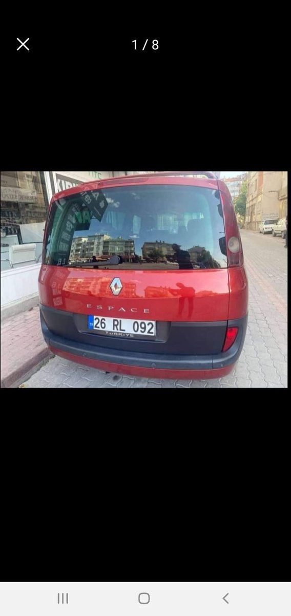 EflinFsm's tweet photo. *Araç Markası : Renult 
*Modeli     : esapace
*Üretim Yılı   : 2003
*Araç Paketi   : *
*Motor Gücü   : 3000 cc
*Yakıt Tipi   : dizel
*Vites Tipi   :  otomatik
*Kilometre   :  343.000
*Fiyat   :  240.000 

*Açıklama : Degişensiz 5 parca lokal boya mevcut Sanruflu star stoplu https://t.co/tbXLPOYxVD