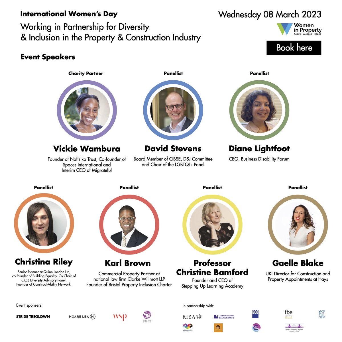 WiP_SW's tweet photo. Don't forget to sign up for our International Women's Day event event - This Wednesday! See what our amazing panel have to say on this year's theme #EmbraceEquity Book now on our App! 

#IWD2023 https://t.co/XwUB6gblzw