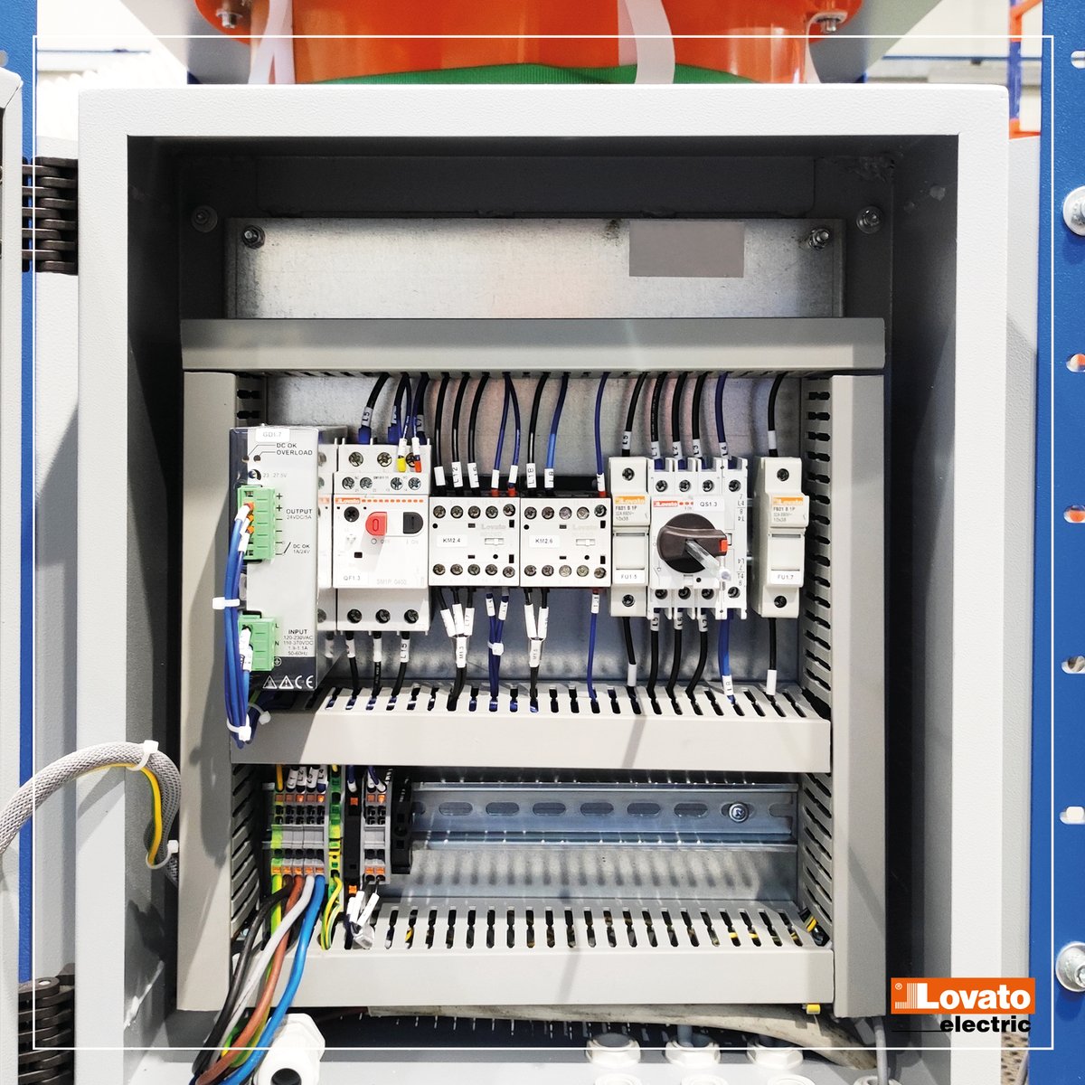 LOVATOElecAE's tweet photo. Control panel #lovatoelectric #weuselovato #motorprotectioncircuitbreaker #switchdisconnector #fuseholders #minicontactors https://t.co/FNuUlknnp1