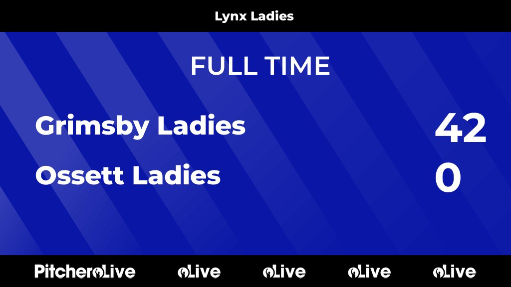 grufc1885's tweet photo. FULL TIME: Grimsby Ladies 42 - 0 Ossett Ladies
#GRIOSS #Pitchero
https://t.co/0ii7cGOJKK https://t.co/fTwzjaI3Cu