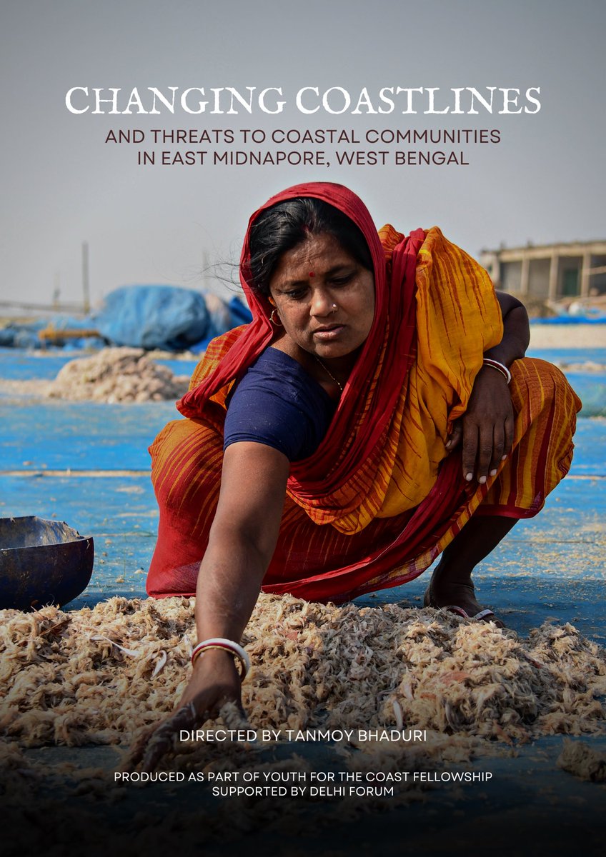 Tanmoy Bhaduri (@tanmoy_pj) on Twitter photo Changing Coastlines
This #documentary is now finished after three months of labour. It largely focuses on how small-scale fishers in #WestBengal's East Midnapore are affected by #climatechange and #development initiatives. #Watch and share your feedback: youtu.be/1b6Lh6IV9Uc Changing Coastlines
This #documentary is now finished after three months of labour. It largely focuses on how small-scale fishers in #WestBengal's East Midnapore are affected by #climatechange and #development initiatives. #Watch and share your feedback: youtu.be/1b6Lh6IV9Uc