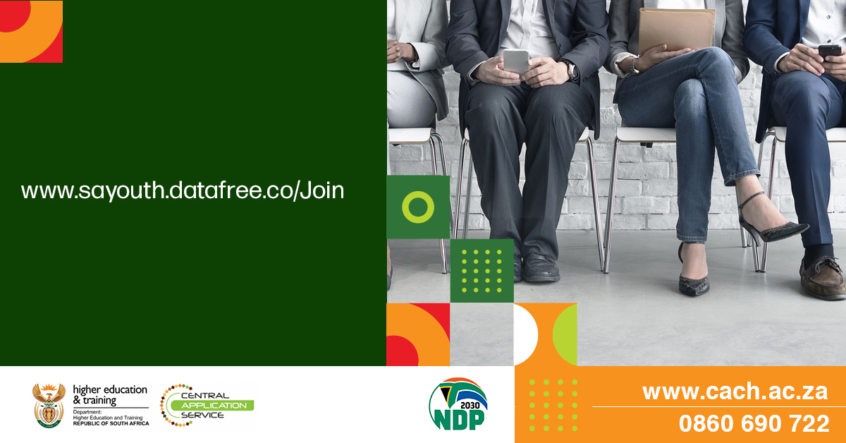 Young people who could not get a place of study are urged to visit sayouth.datafree.co/Join  to create a profile and submit their application for job opportunities.
