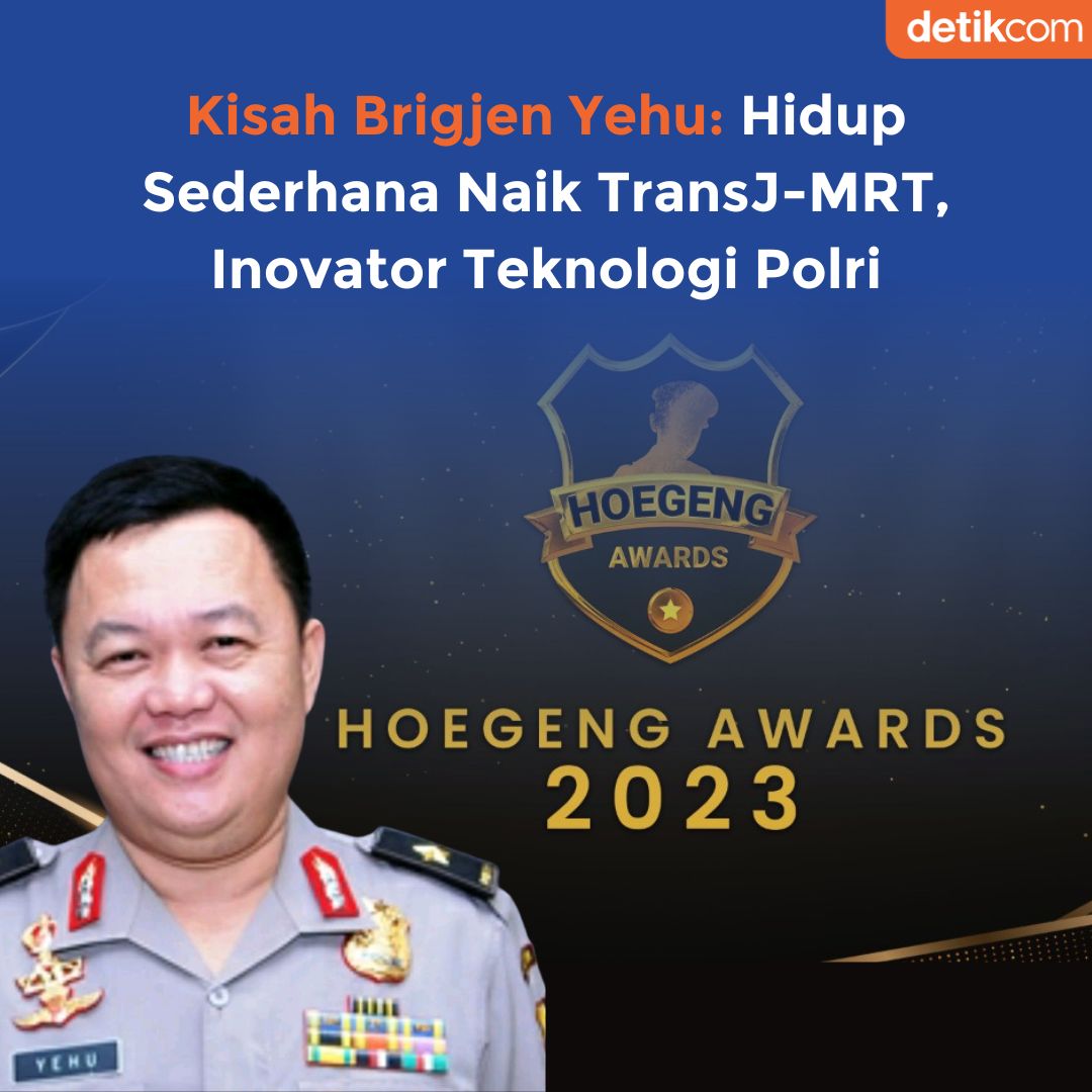 Selamat kepada oknum polisi Brigjen Pol Yehu Wangsajaya peraih Hoegeng Awards 2023 karena memberi contoh hidup sederhana.
Jenderal bintang satu sehari-hari naik angkutan umum aja udah ngehemat anggaran pengawalan dia yg biasanya dikawal PM dengan segala atribut klakson brisiknya.