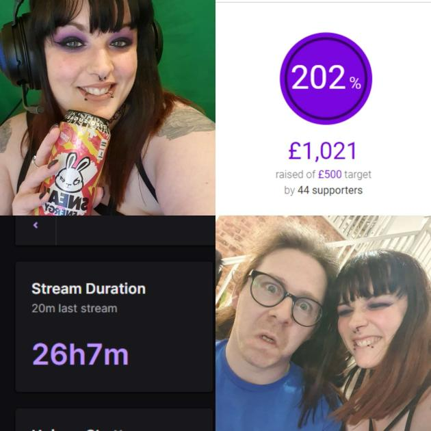 TriSaraht0ps91's tweet photo. 24hrs? Smashed 26, m8. 
So incredibly grateful for all the amazing support from my community and beyond. We smashed the goal so quick and raised this amazing amount.
Thank you to my amazing @l0bsang_ who selflessly did this with me. You're amazing ♥
#ManchesterMind #Charity https://t.co/AeWBpbEqmv