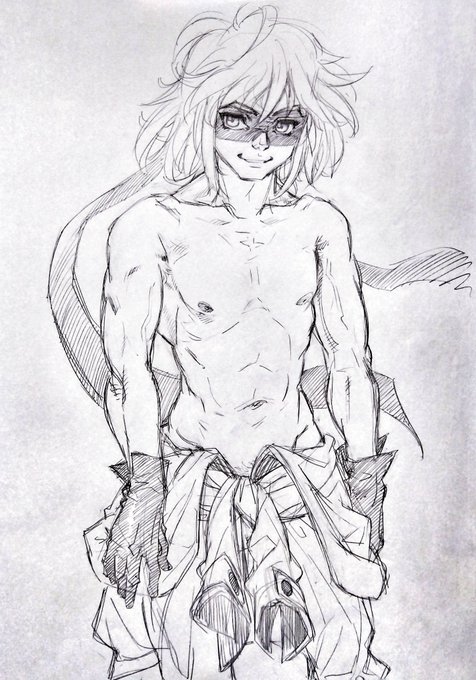 今夜のタツタイは矢蔦ー🈵なので以前に描いたコレをどうぞw 