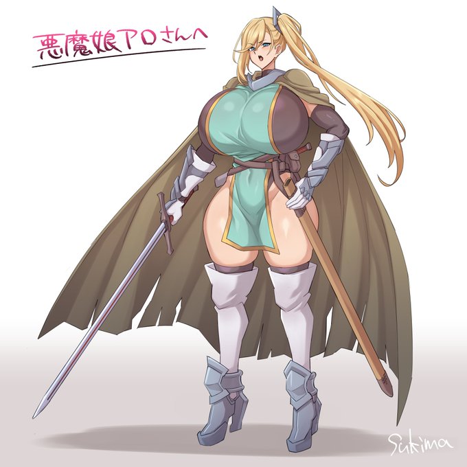 冒険者
剣乙女【ルナ·シレンダ】

旅をして自分の腕を磨く冒険者
強いけど冷静さを欠い
常に自分を危険な状況に踏み込ませ
しかしは一度魔獣退治の際に寄生型魔獣に寄生されました...
チンポ生えました...

※イラストはあばらの隙間先生( @aba_rano  )に製作して頂きました 