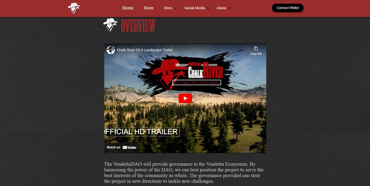 TheCryptoProfes's tweet photo. @VendettaDao website has had a lovely little revamp, inclusive of a #HDtrailer of their incredible #metaverse.
$VDT #publicsale will be taking place soon, so get yourself in a #prime position to be in on an amazing project early @Elysium_VF #web3 #gaming #K2E #P2E #SmartNFTs https://t.co/barBYYHOFm
