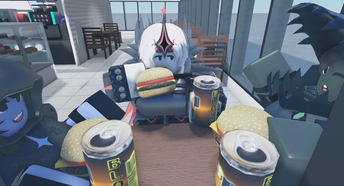 Tat11012's tweet photo. Just found out that the burger bites are on the wrong side. Pain. Oh well, I fixed it, haha. https://t.co/LxCZI5QuRI