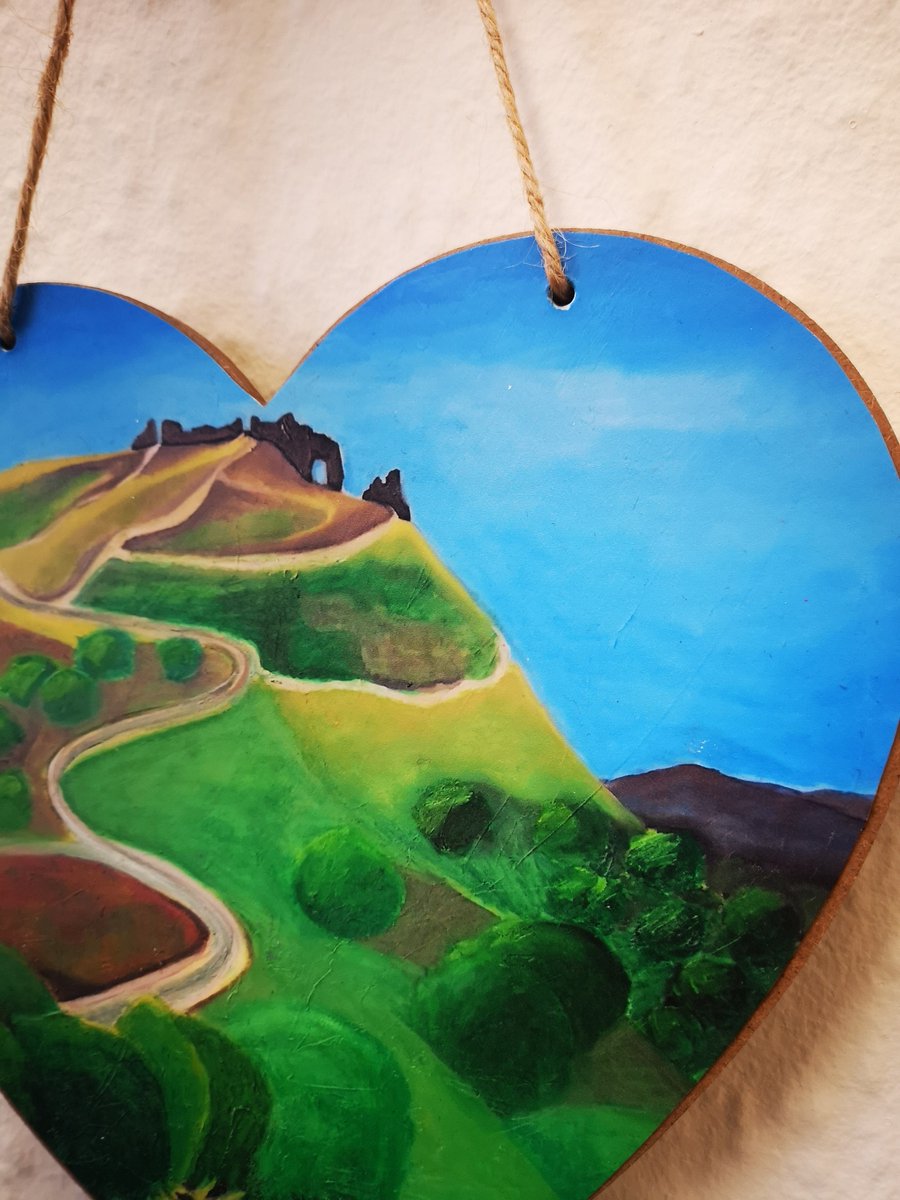 Excited to share the latest addition to my #etsy shop: Welsh gift, Dinas Bran. Llangollen. Wall hanging. etsy.me/3kw7ONf #blue #green #bedroom #countryfarmhouse #handmadegift #hikergift #wrexham #northwales #crowcastle