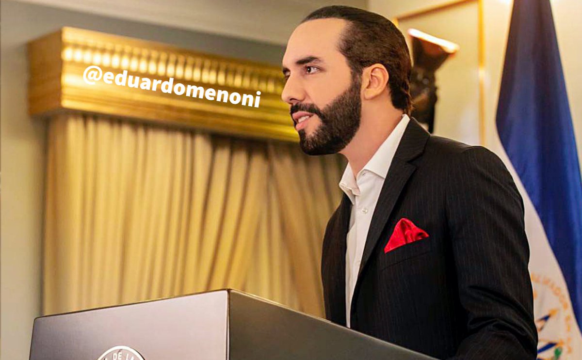 eduardomenoni's tweet photo. 🇸🇻 | Nayib Bukele anuncia otra semana completa sin homicidios en El Salvador. ¿Apoyas la gran lucha de Bukele en su Guerra contra las Pandillas? https://t.co/WpKZ4OJGIh