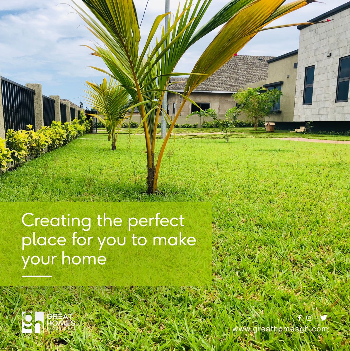 GreatHomesgh's tweet photo. Walk into our spaces and feel a strong connection of belonging. Our residences go beyond the materials used in construction to give you a safe, serene and relaxing environment. 

Call us today: 0554728191
sales@greathomes.gh

GreatHomes
#realestate
#ghanahomes
#gatedcommunity https://t.co/Bbc1NK3V28