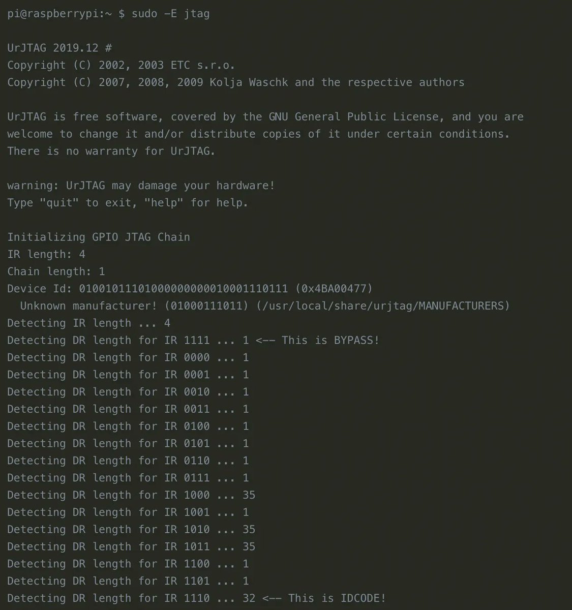0xor0ne's tweet image. Embedded device debugging for reverse engineers by @wrongbaud
SWD, JTAG, OpenOCD,...

Part 1: wrongbaud.github.io/posts/stm-xbox…
Part 2: wrongbaud.github.io/posts/jtag-hdd/

#embedded #hardware #reverseengineering #infosec
