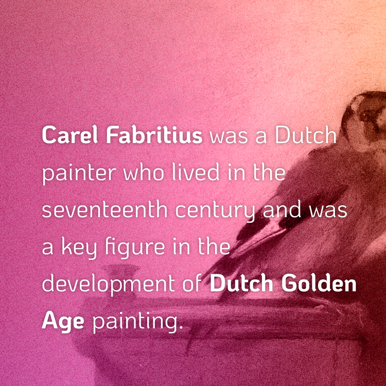 ftaart's tweet photo. #AnArtistADay ... Today, we celebrate the birth of the Dutch painter Carel Fabritius.
Discover his artworks on FeelTheArt®, the first #Socialnetwork for Art: https://t.co/DA40Ncsmtu 

#OpenAccess #OpenDate #BaroqueArt #DutchGoldenAge #MastersOfLight #Realism #DutchPainter https://t.co/BfHpoPqBqE