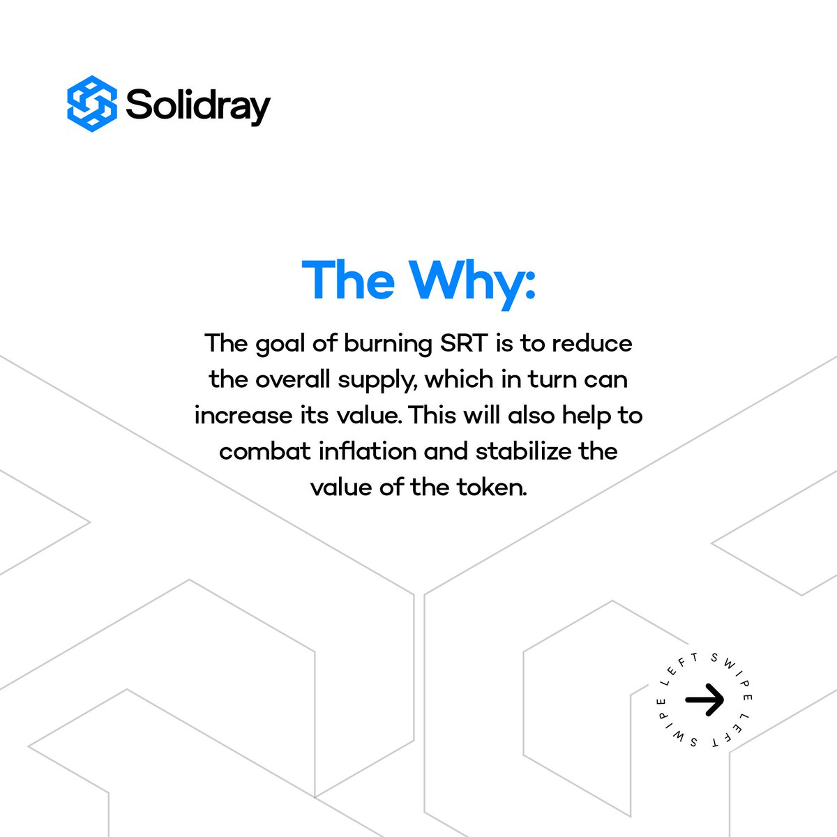 SolidrayCoin's tweet photo. The purpose of burning tokens is to reduce the total supply of a cryptocurrency, which can have a number of potential benefits.
SWIPE TO READ SOME OF THEM ▶️▶️▶️
#SRT #SolidrayToken #Crypto #Blockchain #Token #Decentralized #DigitalCurrency #Investment #Altcoin #HODL https://t.co/VosiusnazO