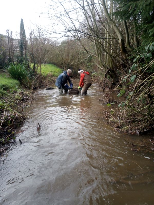 StNicksFields's tweet photo. Our volunteers recently extended the reach of our Tang Hall Beck corridor, moving further upstream in an effort to clean up the beck as much as possible. Once again pulling on our very holey waders and faced the waters to pull out a huge amount of litter. Thank you so much team! https://t.co/NLMR4C22NF