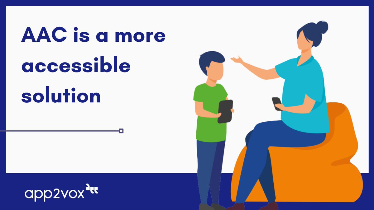 app2vox's tweet image. Using symbols and predictive keyboards, augmentative and alternative communication apps enable individuals to form phrases and sentences with a vocal output📱✨

📖 How AAC can help an autistic individual - ow.ly/MixR50LN2QS

#app2vox #accessibleaccessibility #aacapps #aac