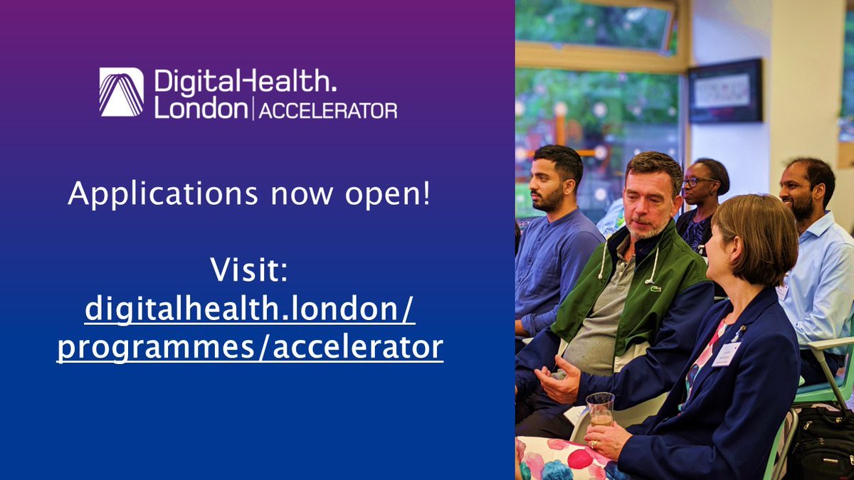 📢 Applications are now open for the seventh cohort of the #DHLAccelerator programme! 📢 

Find out more and apply here: bit.ly/3mdgqZx