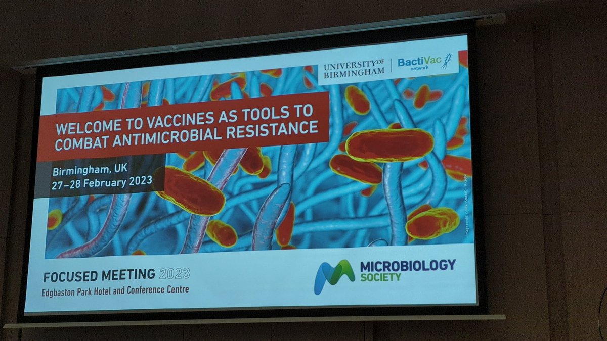 Getting ready for this exciting meeting  on vaccinrs and AMR @MicrobioSoc #BactiVac