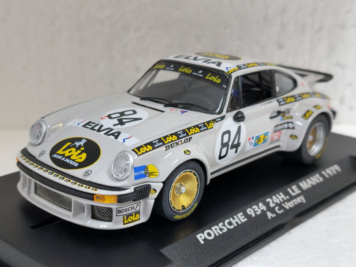 gtslotcars's tweet photo. Product Showcase: A2507 Fly Porsche 934 24H Le Mans 1979, #84 1:32 Slot Car:
https://t.co/EfSM0vNYrg
#slotcars #slotcar #racing #flycarmodel #Porsche #Porsche934 #AnnyCharlotteVerney #PatrickBardinon #RenéMetge #lemans24h https://t.co/Mqmjz6xX1V