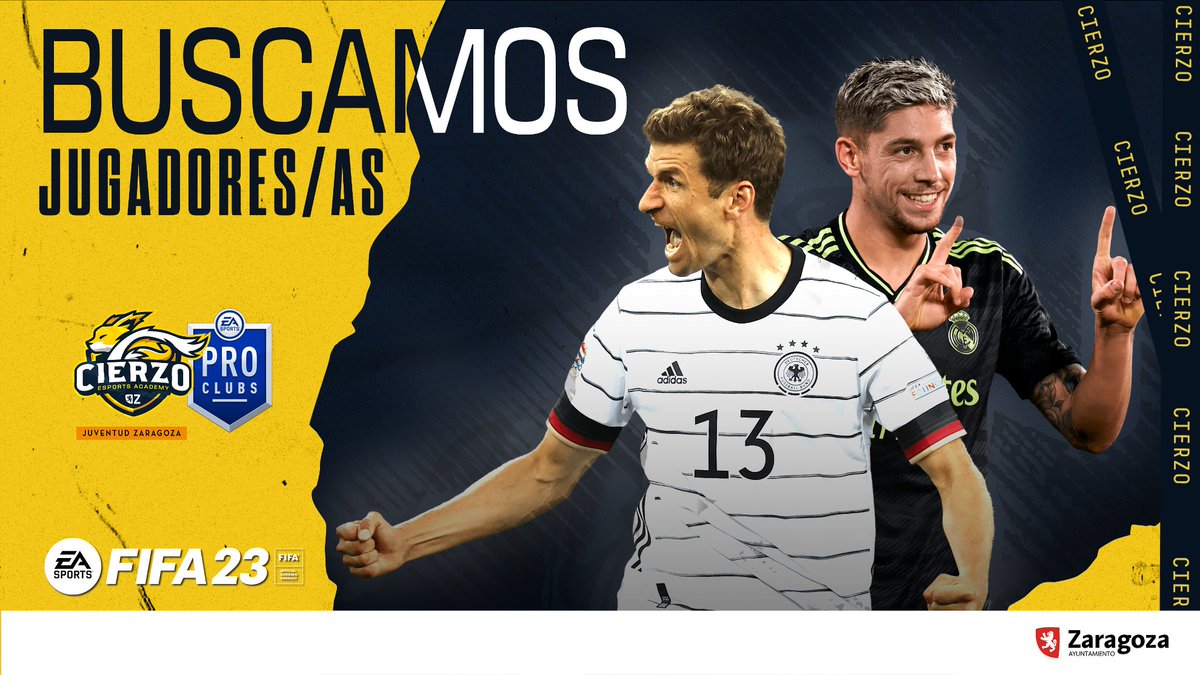 En <a href="/CierzoEsports/">Cierzo Esports Academy</a> seguimos buscando jugadores para nuestra última temporada en PS4.

Competimos en:
🏆2a División PLG
🏆1a División VPG
🏆3a División VFO

Proyecto oficial. Buen ambiente y plantilla competitiva.

Interesados, MD sin compromiso 📩

Se agradece RT 🔁❤️