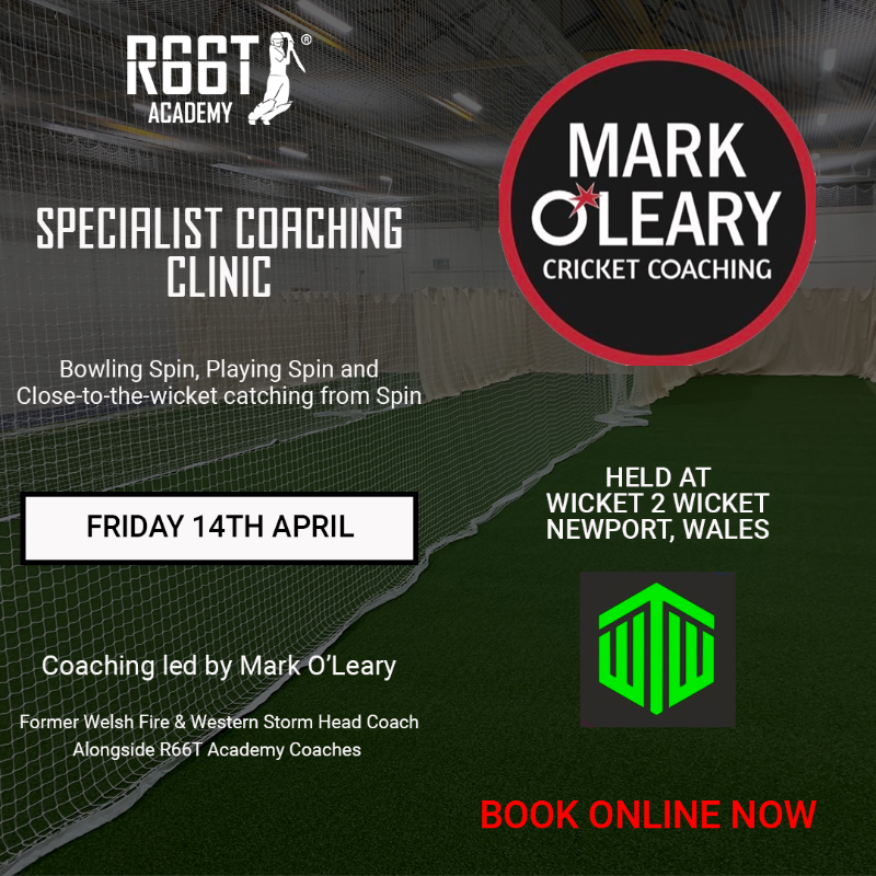 TheRootAcademy's tweet photo. 𝟭 𝗠𝗢𝗡𝗧𝗛 𝗧𝗢 𝗚𝗢

The Spin Bowling Specialist Clinic with @sparkyoleary1 is just 1 month away

Held at @wicket2wicket, the Camp will focus on Bowling Spin, Playing Spin and Close-to-the-wicket catching from Spin Bowling

Places are limited, so book online 

🏏 #r66tacademy
