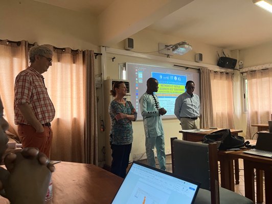 Ouverture de l'école d'été du CIST #EE2023 
32 formateurs d'Afrique subsaharienne francophone et de France réunis à l'IRSP à Ouidah (Bénin) pour 15 jours pour explorer les "Méthodes et outils des sciences des #territoires"
<a href="/InedFr/">Ined</a> <a href="/univ_paris_cite/">Université Paris Cité</a> <a href="/ird_fr/">IRD.fr</a>