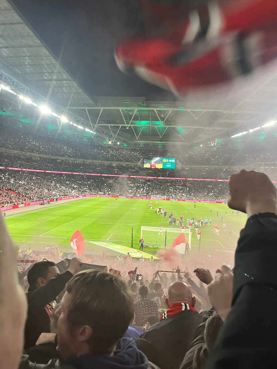 Absolutely mega that yesterday