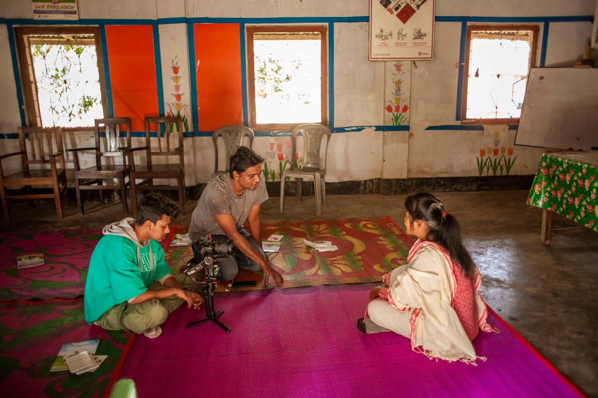 Green_ink_bd's tweet photo. Changes in communities cannot happen individually, and a collaborative approach is key to having an impact. At Green Ink, we believe in respecting the voices of each and every individual, including women, youth, and children, as we strive to make a difference through our work. https://t.co/QiEA2WUv1s