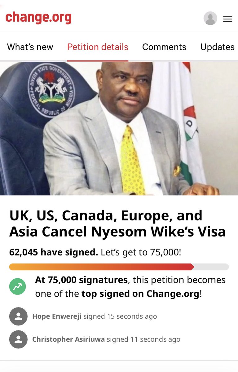 If you’d like to sign this petition,the link is on my bio….PLEASE RETWEET aggressively!…. IT IS DONE Mercy Johnson Alaba The LP Plateau