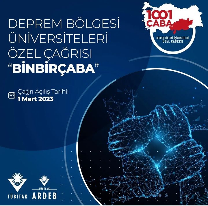 aicuni2007's tweet photo. #TÜBİTAK-ARDEB 1001 Programı Kapsamında “Deprem Bölgesi Üniversiteleri Özel Çağrısı - BİNBİRÇABA” Açılıyor
📅 Çağrının Açılış Tarihi: 1 Mart
🗓️ 31 Aralık 2023 tarihine kadar sürekli başvuruya açık
#AğrıİbrahimÇeçenÜniversitesi #BİNBİRÇABA #ARDEB #BilimleBirlikteBaşaracağız https://t.co/VZmhe5ZUgi