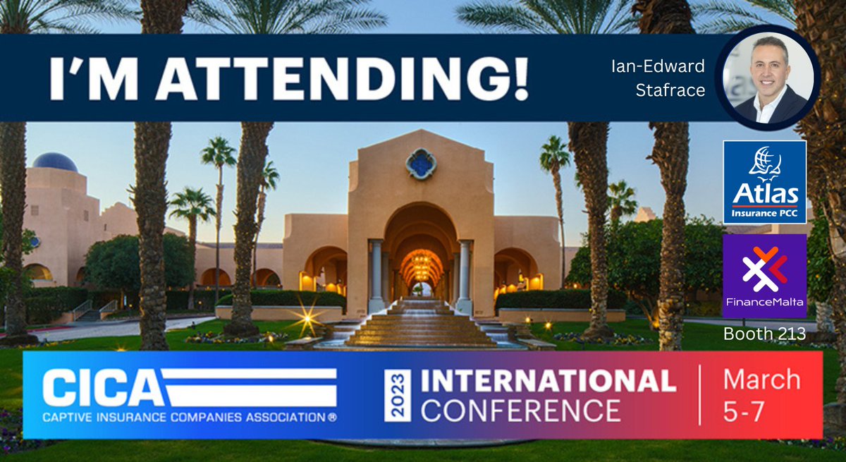 Attention US #captiveinsurance professionals! I am joining <a href="/FinanceMalta/">FinanceMalta</a> on the first delegation from #Malta to #CICAconf23 @CICAworld  to share our experience with global companies seeking more efficient EU risk financing. Unique opportunity to meet in person.