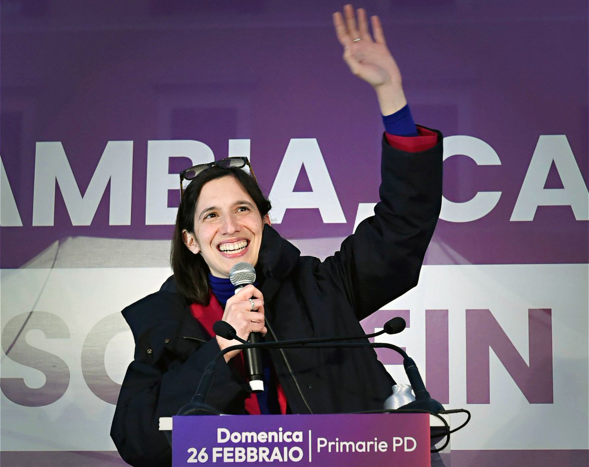 “Il popolo democratico è vivo, c'è ed è pronto a rialzarsi con una linea chiara. Ce l'abbiamo fatta, insieme abbiamo fatto una piccola grande rivoluzione”. 

Buon lavoro <a href="/ellyesse/">Elly Schlein</a>, nuova Segretaria del Partito Democratico.