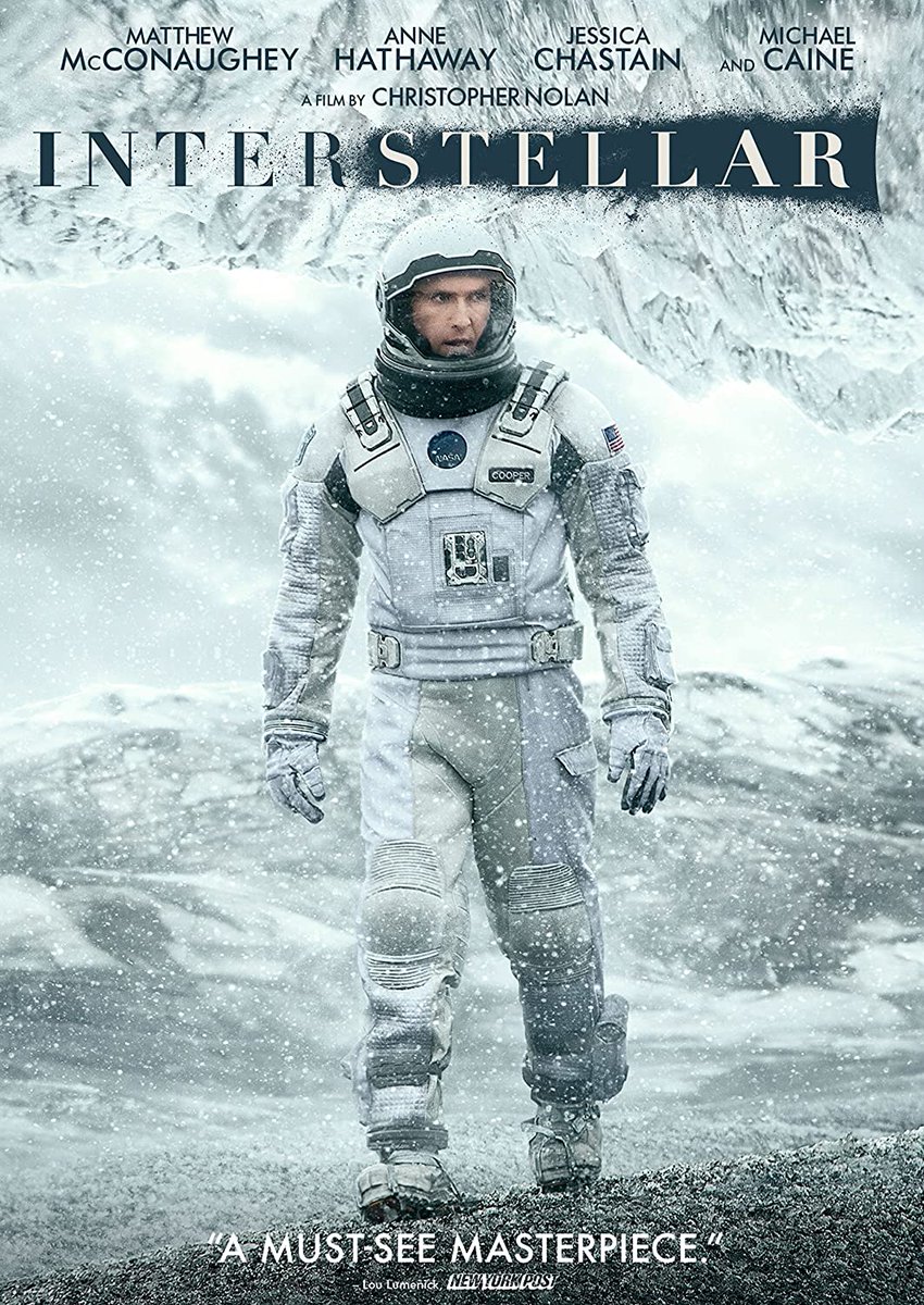 12 must watch movies that will change your life + mindset

1. Interstellar