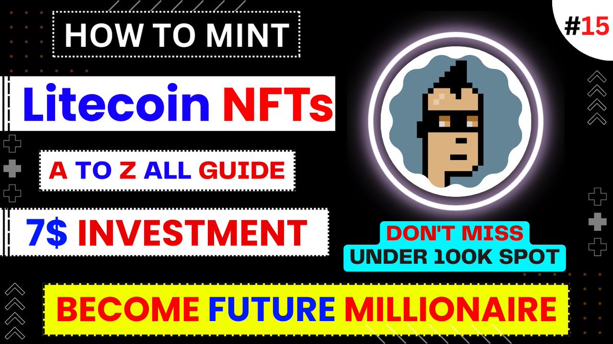 Crypto_Soch's tweet photo. (Highly Recommended)

🎁Guy's Don't miss Today's video on :
✅How to Create @litecoin NFTs
✅Mint Your Inscription Under 100k (Very Early)

💎Possible Big Airdrop + Big Profit from Litecoin NFTs in Future

#litecoin #nft #ordinals #btcnfts

✅Watch Video👇
https://t.co/0iHpzUKBUI https://t.co/zDSZ5mvjhQ