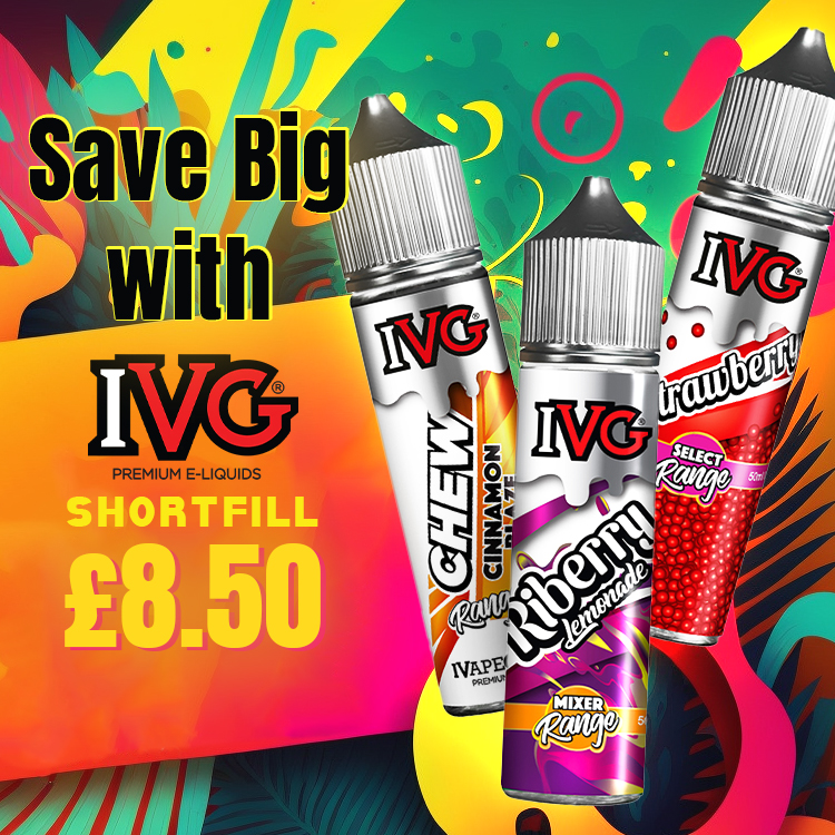 Vape &amp; Save BIG with IVG! We've got a MASSIVE sale on all IVG liquids 🤩

pulse.ly/xc9706dl6b

VapeMate products may contain nicotine, only suitable for 18+
━━━━━━━━━━━━━━━━
#vapelife #vapenation #vaping #vapefam #vapelyfe #eliquid #ejuice #vapesale #IVG