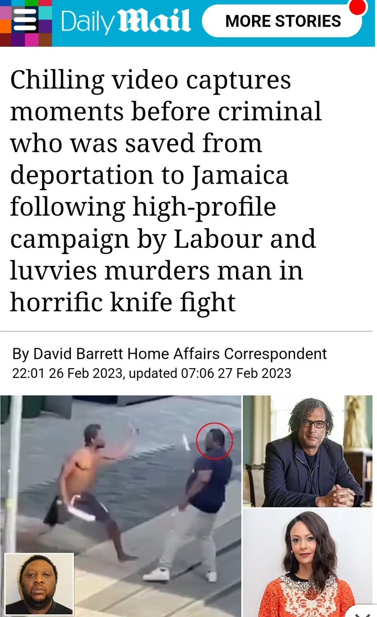 Shocking.

Our Govt fought tooth and nail to remove this animal and a whole host of vile criminals but the flight was stopped after a legal challenge supported by the lefty celebrity do gooders and some of the Labour Party.
Actions have consequences. Hang your heads in shame.