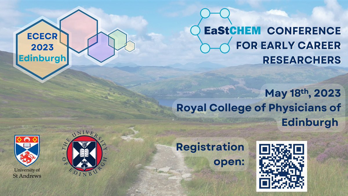 Start your week in the best way!

Register to the ECECR conference: 👇
ececr2023.wordpress.com/registration/
🗓️ Deadline for registration: 7th May

Submit an abstract: 👇
ececr2023.wordpress.com/abstract-submi…
🗓️ Deadline for submission: 23rd Apr

#phdlife #postdoc #EarlyCareer #conference #Chemistry