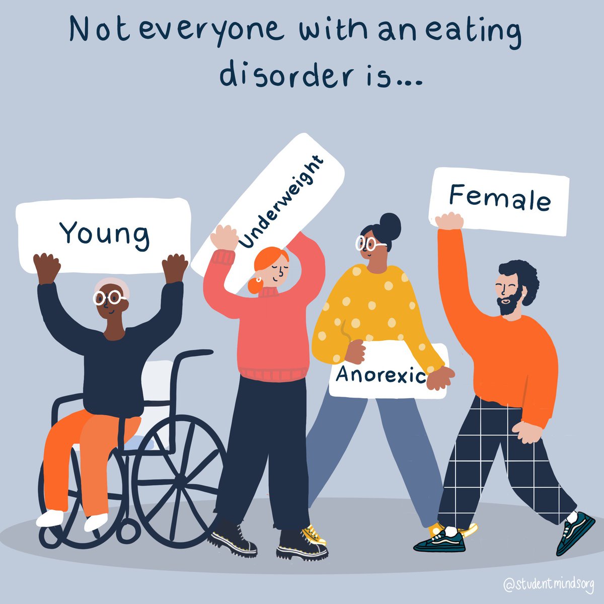 StudentMindsOrg's tweet image. It&apos;s #EatingDisorderAwarenessWeek, and we&apos;ve partnered with our friends, @beatED  to raise awareness about eating disorders in men and to tackle harmful gender stereotypes. This year, let&apos;s #HelpMenGetHelp