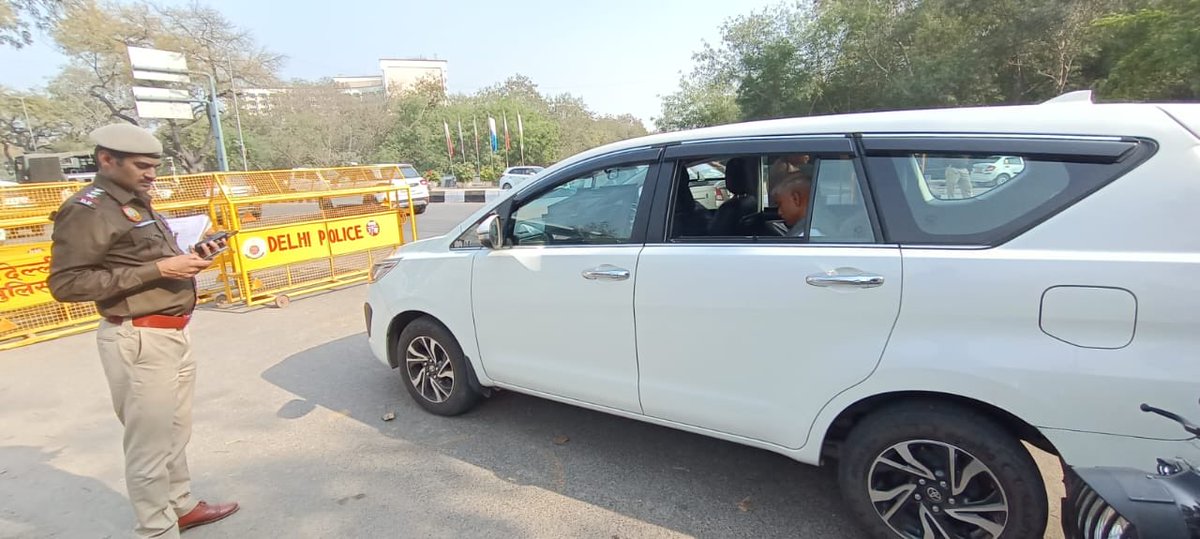 I have never seen such kind of undeclared emergency during my entire life as I have been compelled to park my vehicle at Sardar Patel marg by Chanakya Puri police and not allowing me to go, it’s sad day for my country.