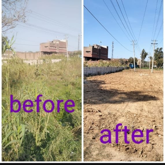 DCGRW's tweet image. Preparation of green belts for beautification &amp;amp; #SpringPlantation drive at Wazirabad 

@CS_Punjab 
@CommissionerGu3