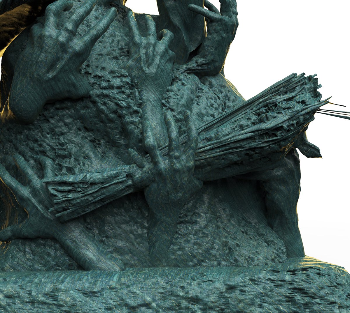 AnthonyAzekwoh's tweet image. My new sculpture. 
There is Dignity in Labour.