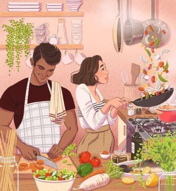 "الكثير متزوج ، لكن القليل لديه شريك حياة🖤."