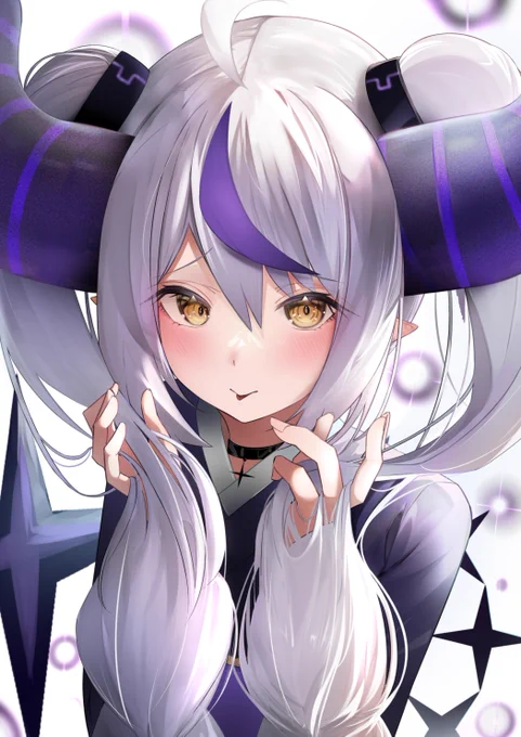 ツインテらぷらす#laplus_artdesu 